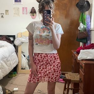 floral skirt 🍓